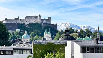 Expose Stadtwohnung mit Dachterrasse in 1A-Lage, mit spektakulärem Festungsblick