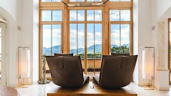 Expose Ausblickswunder mit Private Spa – über dem Salzachtal; Wohnen &amp; Arbeiten in atemberaubender Panoramalage
