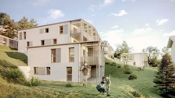 Expose NEUBAU - moderne Eigentumswohnung in schöner Hanglage in Viehhofen - PENTHOUSEWOHNUNG Top 11 - 90,5 m²