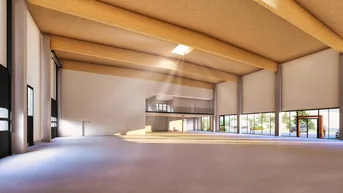 Expose Mietfläche zur Nutzung als Showroom, Lager, Werkstätte, Büro, etc. in Asten