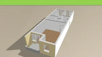 Expose Zentrale 3-Zimmer Wohnung mit Loggia und Garage in Welser Innenstadt