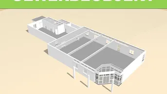 Expose Zentral gelegenes Gewerbeobjekt mit 17 Kundenparkplätzen