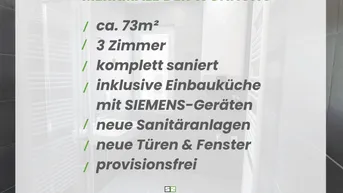 Expose Erstbezug nach Komplettsanierung - 3 Zimmer Eigentumswohnung in toller Lage in 1230 Wien! Provisionsfrei!