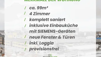 Expose Großzügige 4 Zimmer Eigentumswohnung in 1110 Wien - mit traumhaftem Ausblick - Erstbezug nach Sanierung!