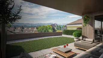 Expose 3-Zimmer - ausgezeichnete Aufteilung - NEUBAU - bezugsfertig - optional Dachgarten