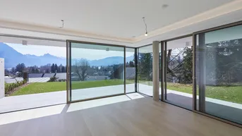 Expose Zweitwohnsitz - GARTENWOHNUNG - Top Lage - sehr ruhig - traumhafte Aussicht über den Traunsee - GMUNDEN