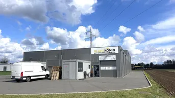 Expose Moderne Neubau-Halle mit Büro als Lager / Garage / Werkstatt