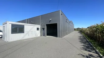 Expose Moderne Neubau-Halle mit Büro als Lager / Garage / Werkstatt