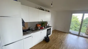 Expose Moderne 1-Zimmer-Neubauwohnung mit Loggia – Laer Wald, 1100 Wien