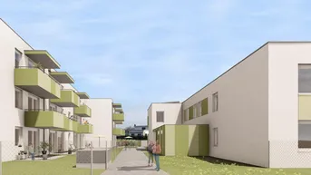 Expose  Top1/02-Erstbezug-2Zimmer-Eigengarten-Terrasse-2PKW-Einstellplätze-Miete mit Kaufoption 