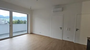 Expose Moderne Luxus 2-Zimmer Neubau-Wohnung mit Balkon in Micheldorf