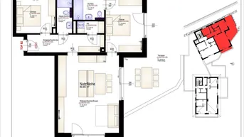 Expose wunderschöne 3 Zimmer Neubau Wohnung in Sonnenlage in Eben