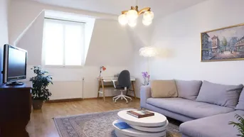 Expose ⭐️ Ganzes DG (ca. 352 m²), 3 Whg. + Rohdachboden (ausbaufähig), südl. Meidlinger Hauptstr., AirBnb
