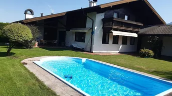 Expose Haus mit grossem Garten und Pool in 5431 Kuchl