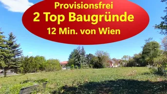 Expose 2 leistbare Top-Baugründe 564m² / 617 m²