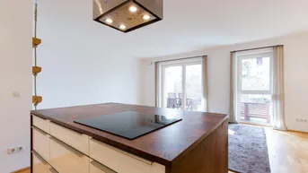 Expose RUHEOASE - Exklusive 2-Zimmer Gartenwohnung mit offener Design-Küche und TG Platz