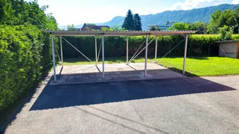 Expose Vermietung von Carports / Unterstellplätzen – Ideal für PKW, Wohnwagen, Boote und mehr