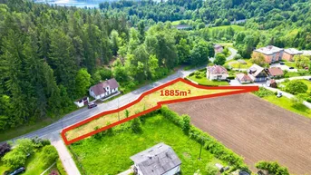 Expose Traumgrundstück für Bauträger &amp; Projektentwickler – 1 885 m² Premium-Baufläche an der Moosburger Straße, Pörtschach
