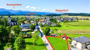 Expose Ihr Familien-Bauplatz in Leibsdorf: Ruhig gelegen, bestens erschlossen &amp; mit Karawankenblick