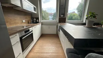 Expose  Helle, stilvoll renovierte 3-Zimmer-Wohnung mit Balkon und Tischlerküche in ruhiger Lage in Linz