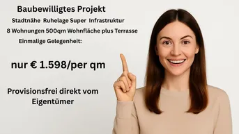 Expose TOP INVESTMENT GRUNDSTÜCK MIT BAUPROJEKT 100% GEWINNCHANCE
