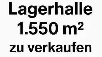 Expose Großzügige Lagerhalle 1.550 m² und Büro 55 m²