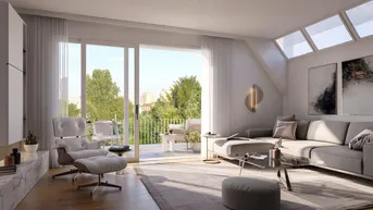 Expose Exklusive Erstbezugs DG-Wohnung mit Balkon und Terrasse an der Alten Donau