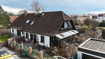 Expose Sehr gepflegte Doppelhaushälfte mit traumhaften Garten und Pool in ruhiger Lage - Kleinmünchen