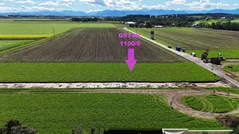 Expose Ebene Bauparzelle mit Bergblick | Steinerkirchen Frohnhofen | GST-Nr. 1100/5