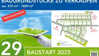 Expose 29 Bauparzellen in Mettmach zu verkaufen