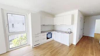 Expose floé 225 - 2-Zimmer-Wohnung mit Balkon und kleinem Garten