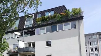 Expose Großzügige, lichtdurchflutete 5-Zimmer-Maisonetten-Dachgeschoßwohnung mit großer Terrasse in Innsbruck zu verkaufen (mit Potential zur Luxuswohnung)