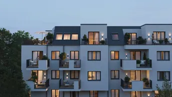 Expose Dachgeschoßwohnung mit 22m2 Terrasse | 2-Zimmer Wohnung | Ausrichtung Süd-Osten