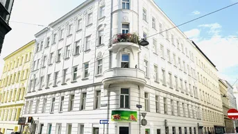 Expose Sehr helle sanierungsbedürftige Eckwohnung! Toplage zur Mariahilfer Straße und Westbahnhof!!