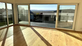 Expose Modernes Doppelhaus mit Garten, Balkon &amp; Dachterrasse – Traumhafter Ausblick nahe Eisenstadt - MIETKAUF MÖGLICH