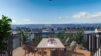 Expose Luxus-Penthouse mit Blick auf Schönbrunn und Möglichkeit auf Gartenerwerb!