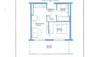 Expose Nur für Anleger - vermietete 2-Zimmer-Wohnung mit großem Balkon! Kaufpreis exkl. MwSt.!