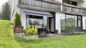 Expose Ferienwohnung mit Grimmingblick, nähe Schloss Pichlarn, mit Terrasse, Sauna &amp; Pool zur Mitbenutzung!