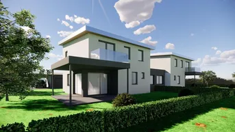 Expose Neubauprojekt! Schlüsselfertige Doppelhaushälfte mit Garten und co. – Baubeginn Sommer 2026