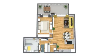 Expose Provisionsfrei! Zauberhafte 2-Zimmerwohnung mit Terrasse nahe Liftstation