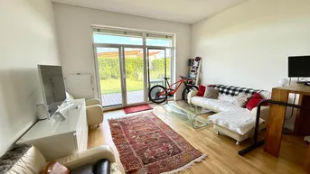 Expose 2 Zimmerwohnung mit 160 m² Garten in Litzelsdorf!