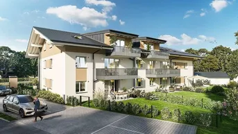 Expose Neubau: Sonnige 3-Zimmer-Wohnung mit Balkon und Tiefgarage