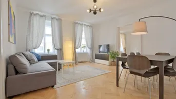 Expose HOCHWERTIGE 4-ZIMMER WOHNUNG BEIM NASCHMARKT, ZUR MIETE AUF ZEIT (1-6 MONATE, ALLES INKLUDIERT)