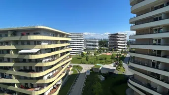 Expose Green City - neuwertige 2-Zimmer-Wohnung mit Eckterrasse!