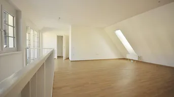 Expose Unbefristeter WG-Traum im Biedermeier-Schlössl – 5-Zimmer-Maisonette mit 2 Bädern und großzügiger Terrasse!