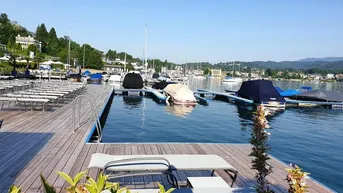 Expose Außergewöhnliche Gartenwohnung in der Veldener Bucht mit Pool und Seezugang!