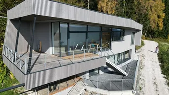Expose Außergewöhnliches Wohnhaus mit traumhaftem Panorama- und Seeblick auf den Ossiacher See!