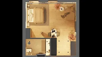 Expose Gut durchdachte 1-Zimmer-Wohnung in moderner Wohnanlage
