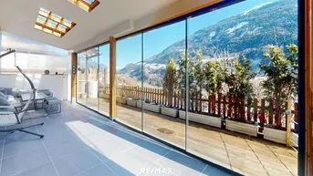 Expose Garten &amp; Terrasse: 4-Zimmer-Wohnung in Aussichtslage - Wenns!