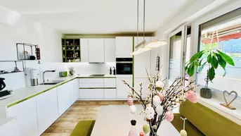 Expose Familienfreundliche 4-Zimmer-Wohnung mit Tiefgaragenabstellplatz, Loggia, Gartenanlage &amp; nachhaltiger Heizung